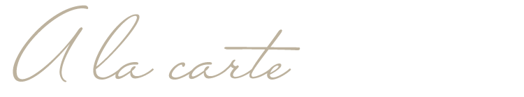 A la carte